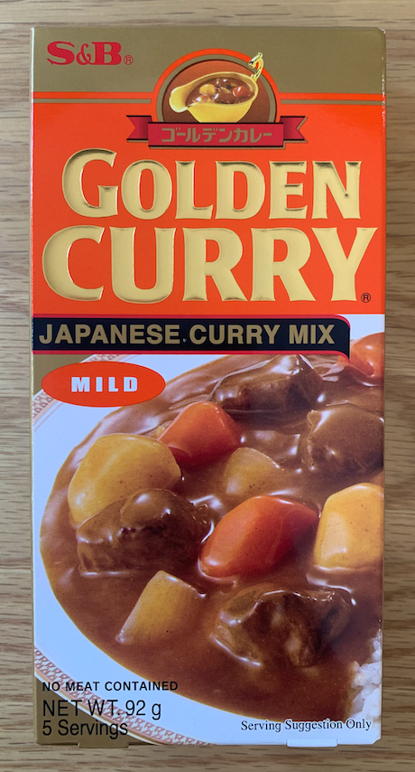 Japanese Curry Mix - S & B 92g